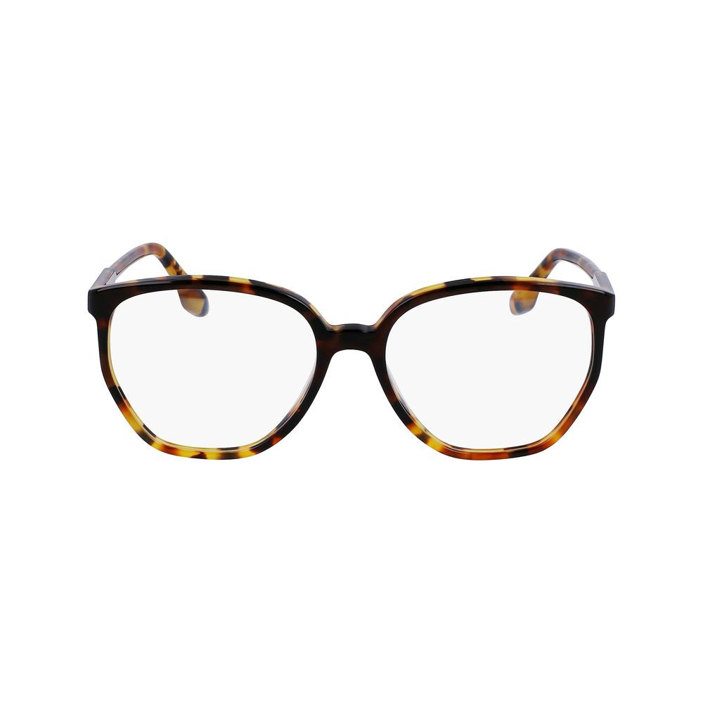 Victoria Beckham Brown Acetate Glasses Frames