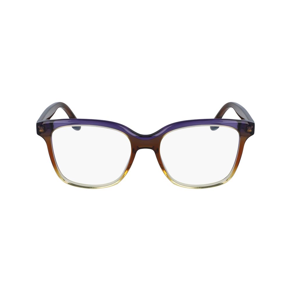 Victoria Beckham Brown Acetate Glasses Frames