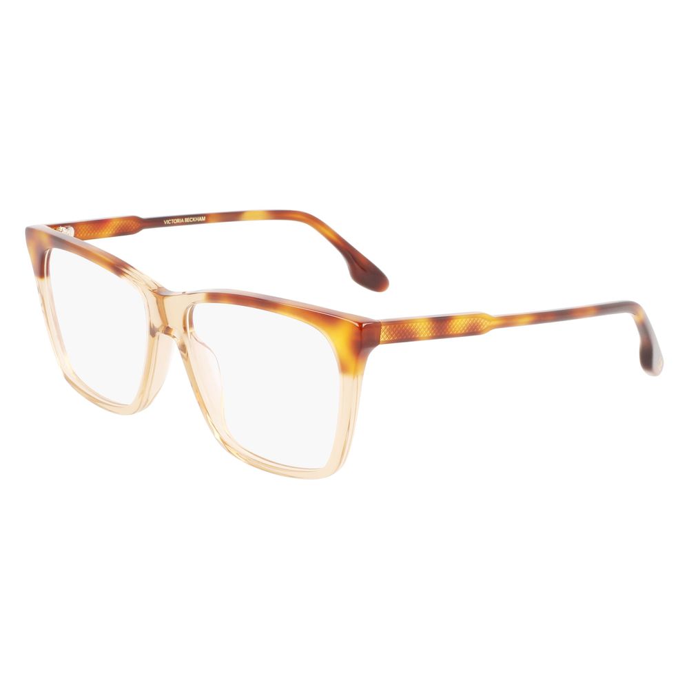 Victoria Beckham Brown Acetate Glasses Frames