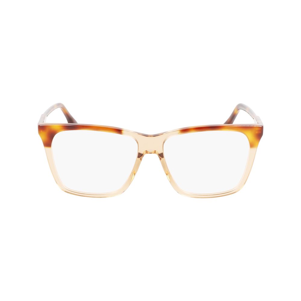 Victoria Beckham Brown Acetate Glasses Frames