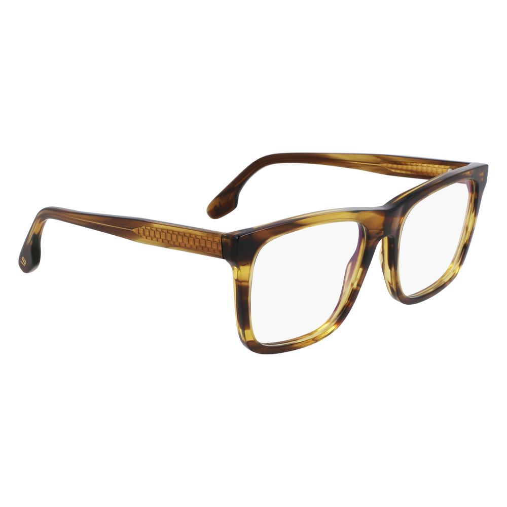Victoria Beckham Brown Acetate Glasses Frames