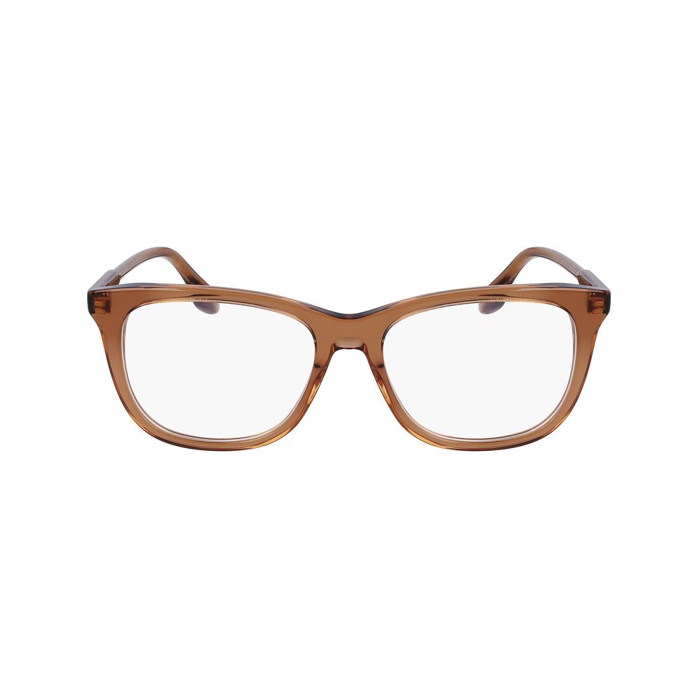 Victoria Beckham Brown Acetate Glasses Frames
