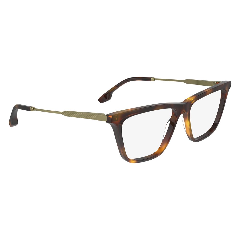 Victoria Beckham Brown Acetate Glasses Frames