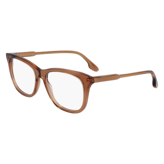 Victoria Beckham Brown Acetate Glasses Frames