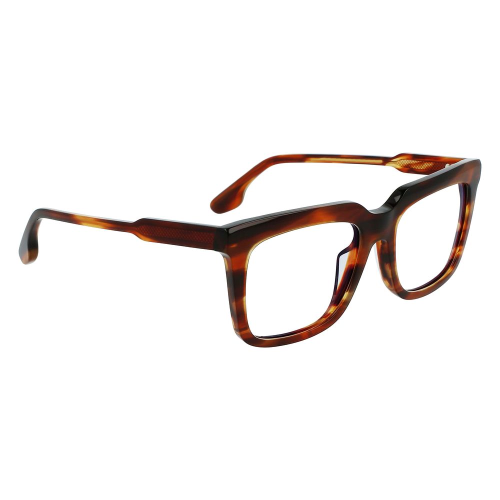 Victoria Beckham Brown Acetate Glasses Frames