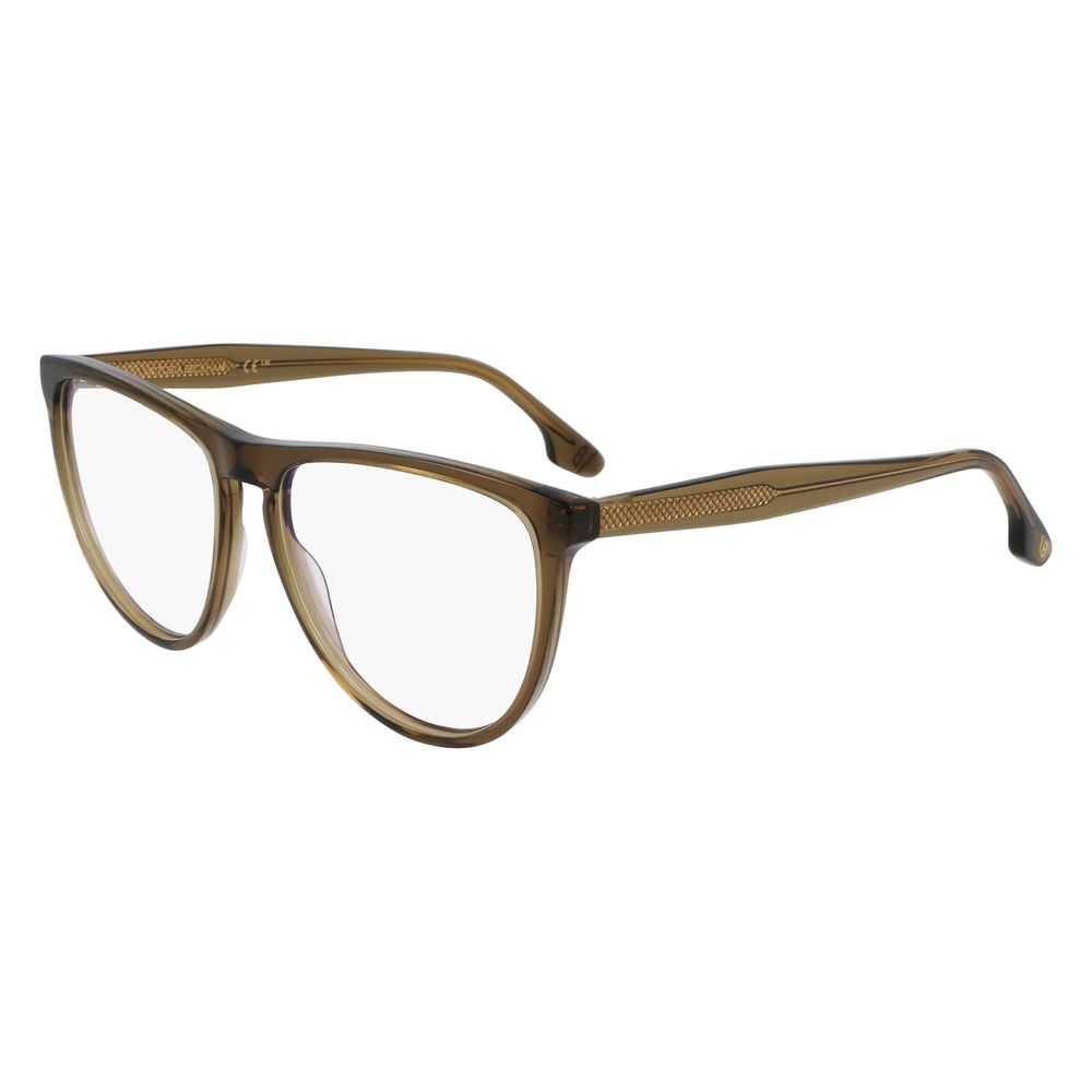 Victoria Beckham Brown Acetate Glasses Frames