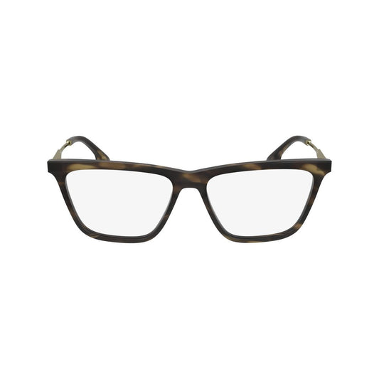 Victoria Beckham Brown Acetate Glasses Frames