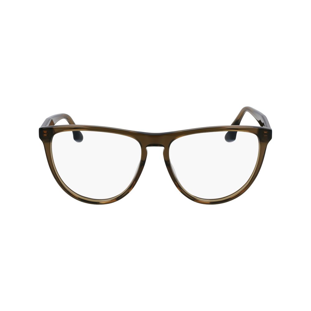 Victoria Beckham Brown Acetate Glasses Frames