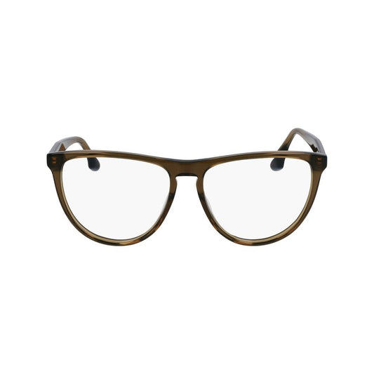Victoria Beckham Brown Acetate Glasses Frames