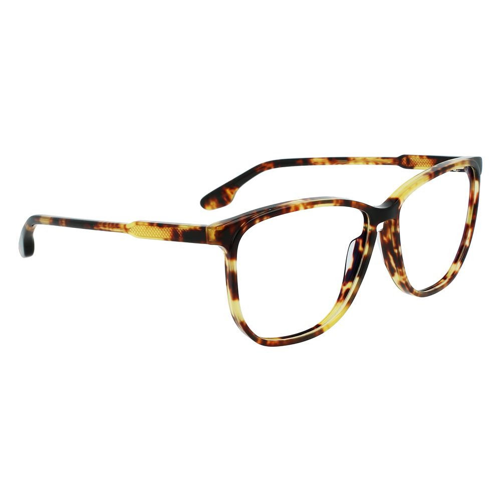 Victoria Beckham Brown Acetate Glasses Frames