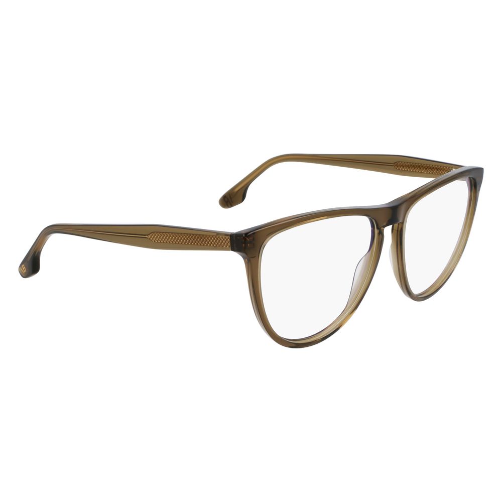 Victoria Beckham Brown Acetate Glasses Frames