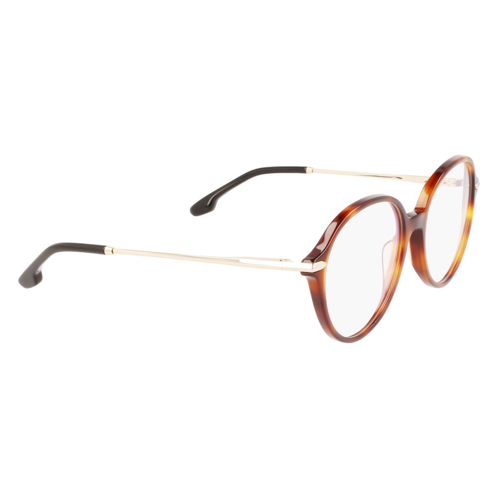 Victoria Beckham Brown Acetate Glasses Frames