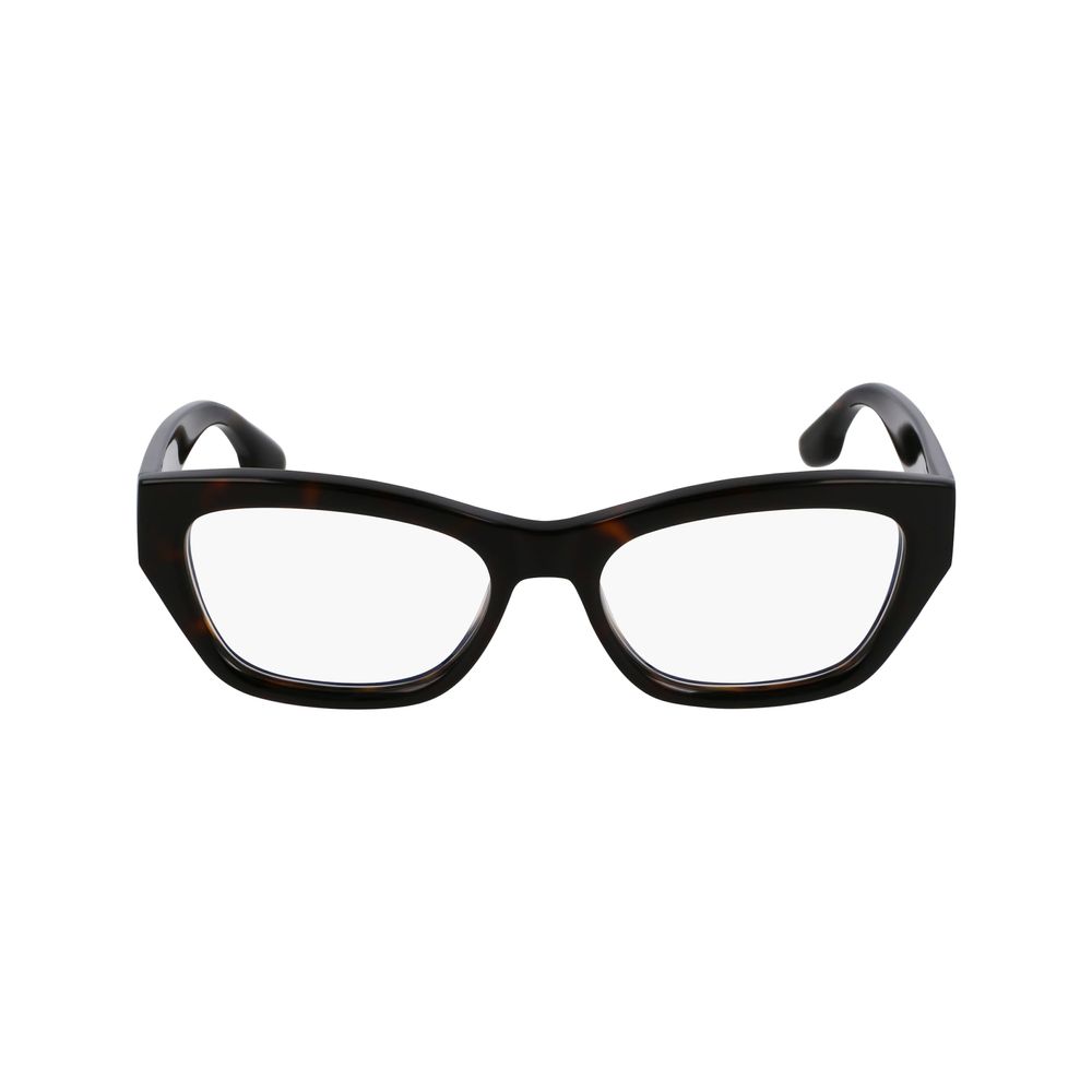 Victoria Beckham Brown Acetate Glasses Frames