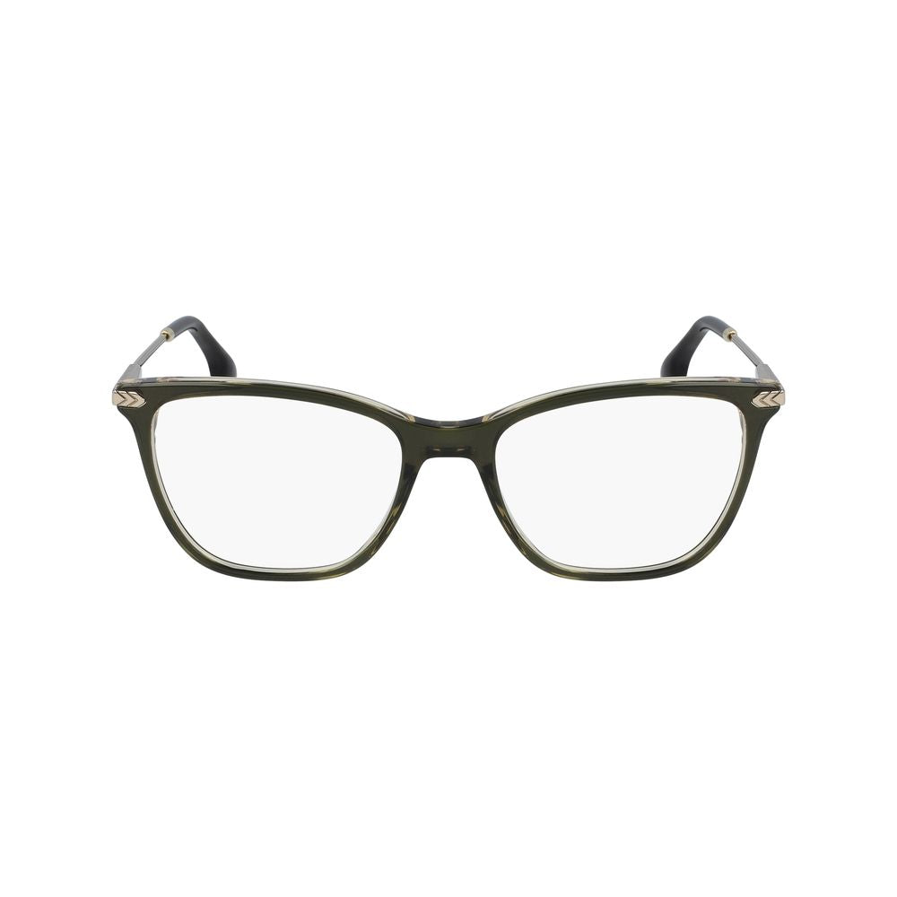Victoria Beckham Brown Acetate Glasses Frames
