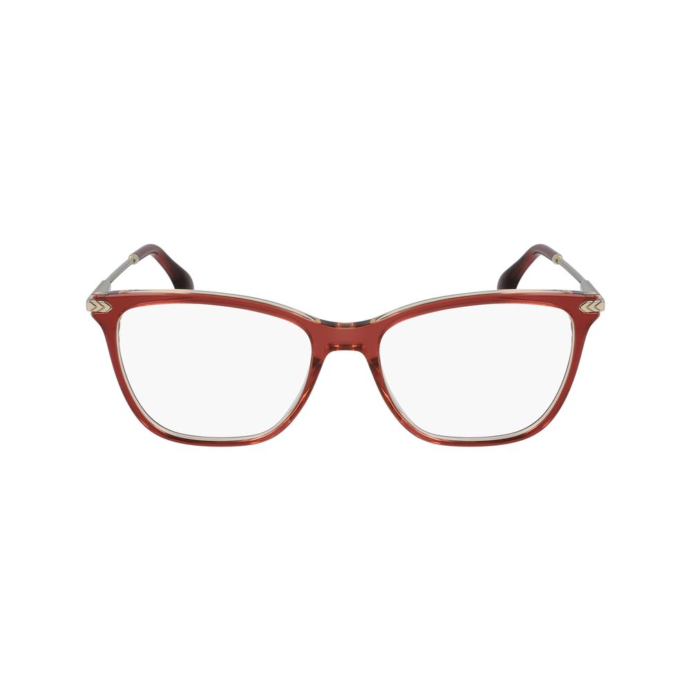 Victoria Beckham Gold Acetate Glasses Frames