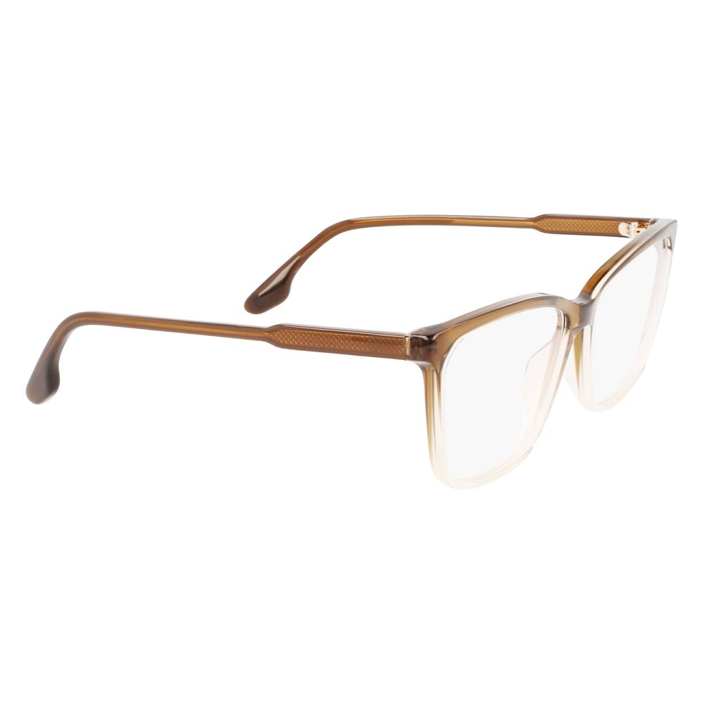 Victoria Beckham Gold Acetate Glasses Frames
