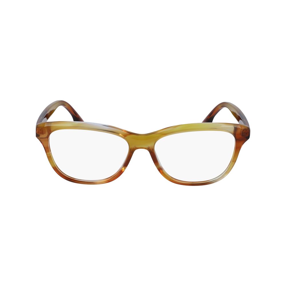 Victoria Beckham Gold Acetate Glasses Frames