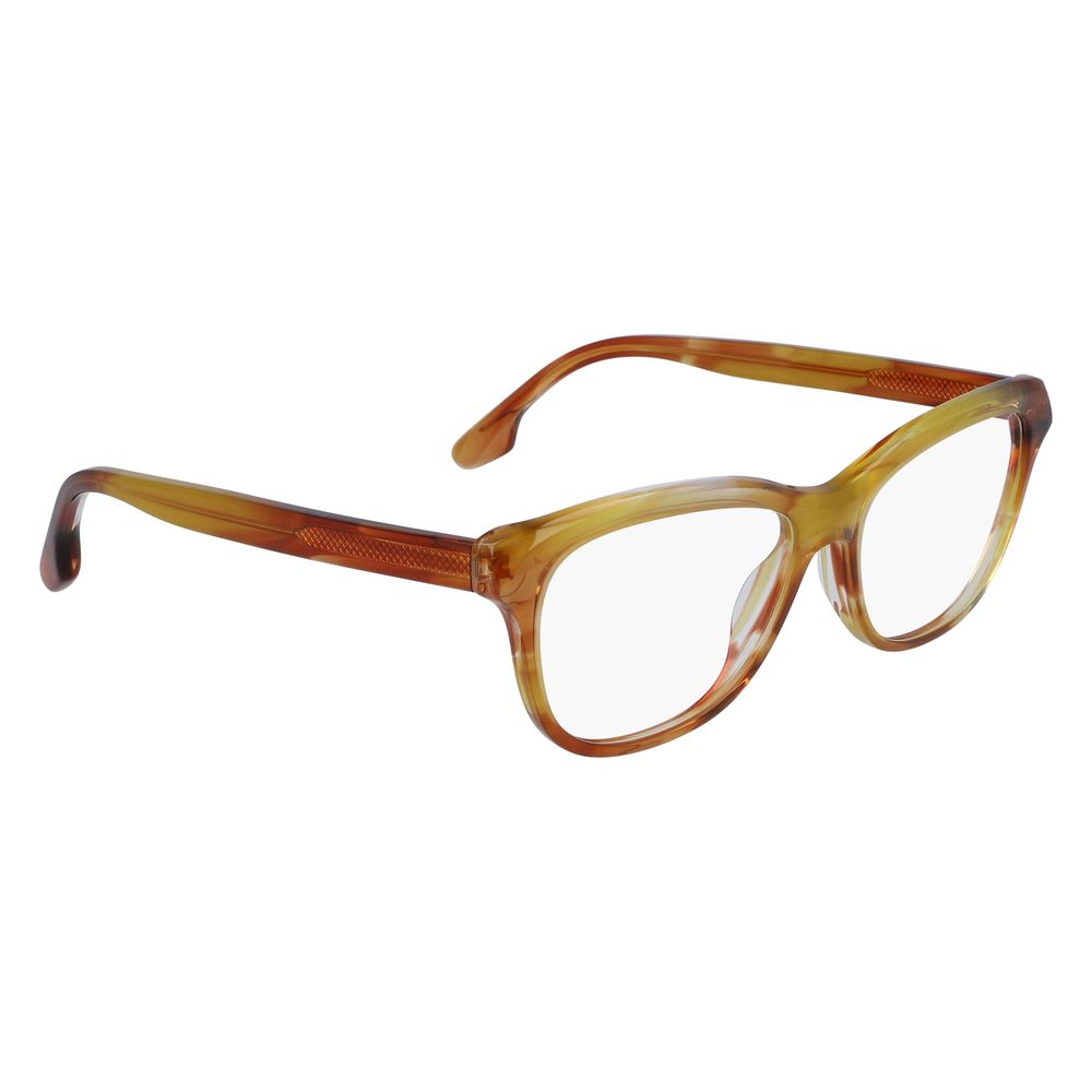 Victoria Beckham Gold Acetate Glasses Frames