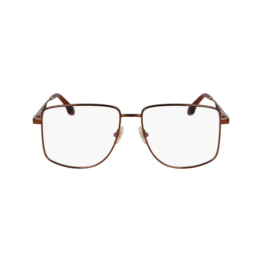 Victoria Beckham Gold Metal Glasses Frames