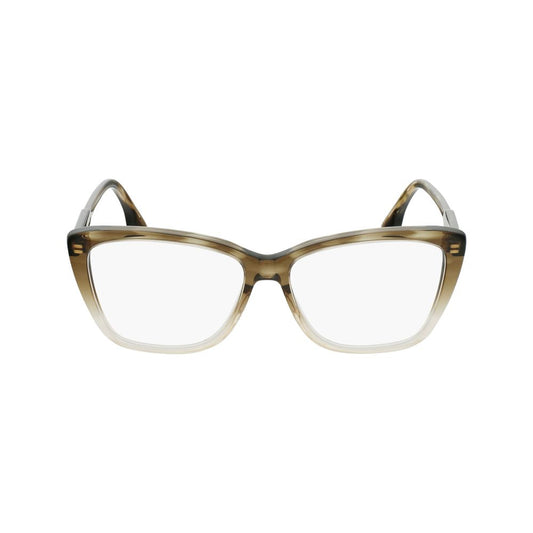 Victoria Beckham Gray Acetate Glasses Frames