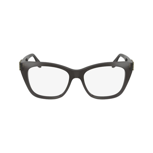 Victoria Beckham Gray Acetate Glasses Frames