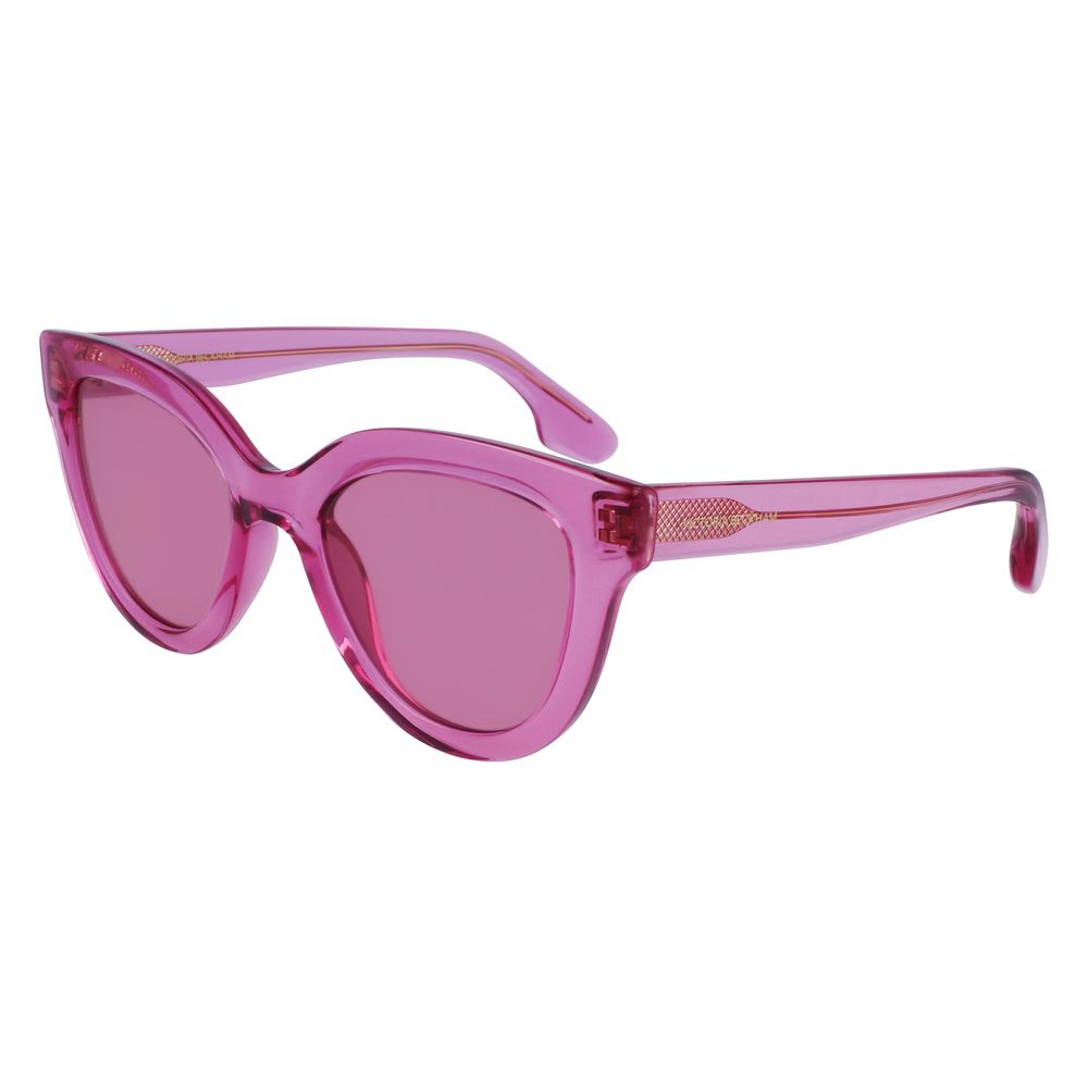 Victoria Beckham Red Injected Sunglasses