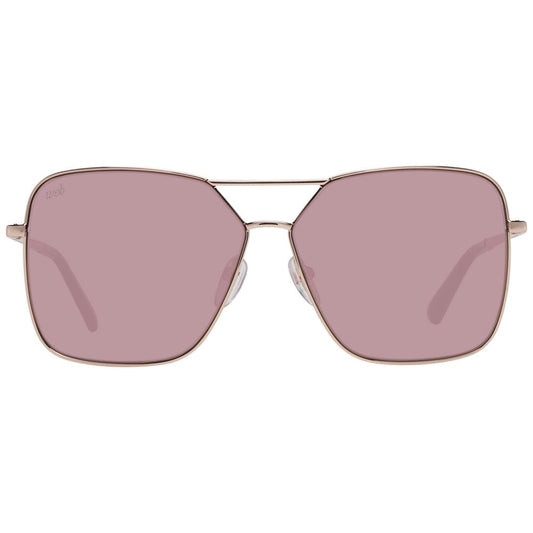 Web Rose Gold Women Sunglasses