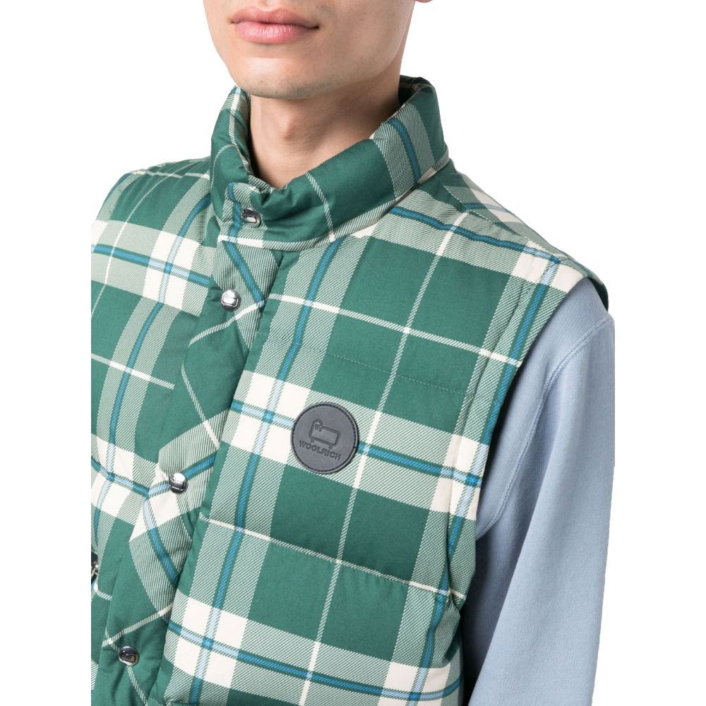 Woolrich Green Polyester Vest