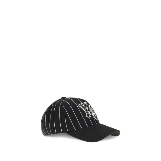 Y-3 Black Polyester Cap Baseball Hat