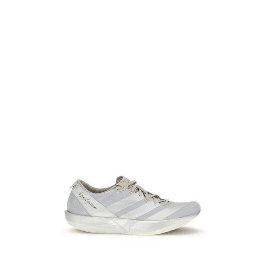 Y-3 Gray Fabric Athletic Sneakers