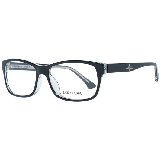 Zadig & Voltaire Black Unisex Optical Frames