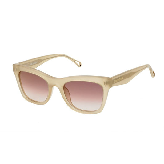 Zadig & Voltaire Brown Acetate Sunglasses