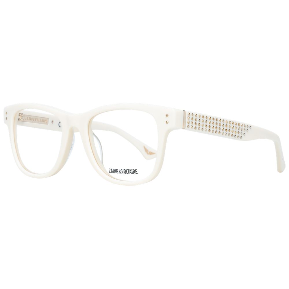 Zadig & Voltaire Cream Plastic Glasses Frames