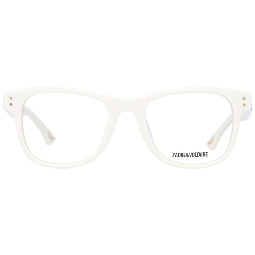 Zadig & Voltaire Cream Plastic Glasses Frames
