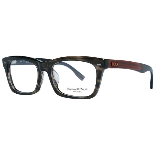 Zegna Couture Gray Men Optical Frames