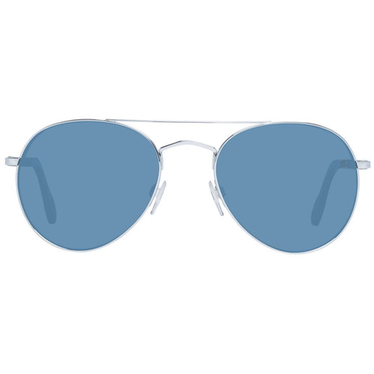 Zegna Couture Silver Men Sunglasses